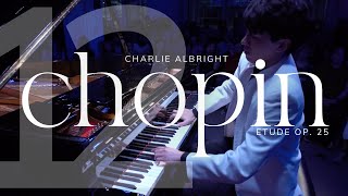 Chopin Etude Op 25 No 12 Ocean  Charlie Albright Live at WQXR New York [upl. by Gay]