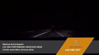 Sistema de Iluminación LED HIGH PERFORMANCE del MercedesAMG A45 2017  Supermotoronlinecom [upl. by Matilda]