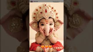 Ganpati bappa morya shorts ytshorts trendingshorts viralstatus ytshorts shortsfeed anilrawat [upl. by Llehcim]