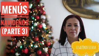 🎄 Menús Navideños Parte 3  ElSazóndeSilvia [upl. by Dorehs]