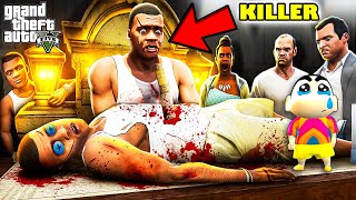 Who Killed FRANKLIN in GTA 5   SHINCHAN and CHOP [upl. by Eileen]