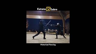 Katana VS Sabre HEMA highlight [upl. by Bolitho]