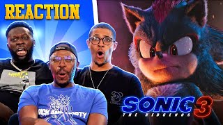 Sonic the Hedgehog 3 Official Trailer Reaction [upl. by Aivlis17]