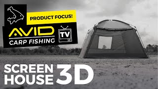 Avid Carp Fishing TV  Screen House 3D  Product Focus [upl. by Hannej]