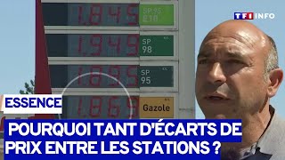 Prix de lessence  pourquoi tant décarts entre les stations [upl. by Gaddi]