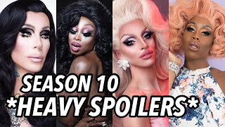 RPDR SEASON 10 HEAVY SPOILERS [upl. by Jenesia415]