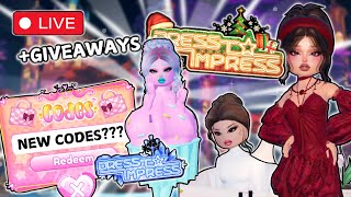 🔴 LIVE  PLAY DRESS TO IMPRESS WITH ME  GIVEAWAYS [upl. by Gilroy]