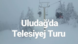 Uludağda Telesiyej Turu [upl. by Africah]