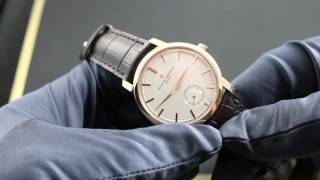 Vacheron Constantin Traditionnelle Small Seconds 82172000R9382 Showcase Review [upl. by Oj811]