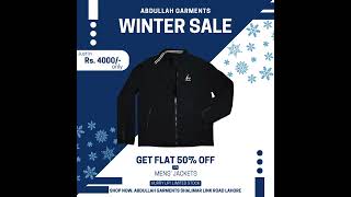 Abdullah Garments Mens Jackets Fashion Garments Clothing Saleprices wintersale 50off trend [upl. by Aiasi114]