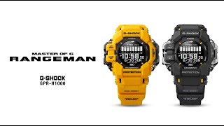 GSHOCK RANGEMAN GPRH1000 Development [upl. by Milena]