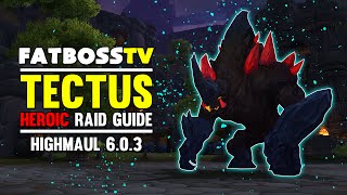 Tectus Normal and Heroic Highmaul Guide  FATBOSS [upl. by Kristie327]