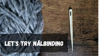 Lets try Nålbinding [upl. by Zzaj]