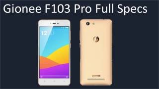 Gionee f103 pro Full Specs [upl. by Gerome]