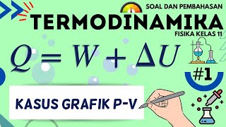 Termodinamika Fisika Kelas 11  Problem Set 1  Grafik PV  Hukum 1 Termodinamika [upl. by Cathrine]