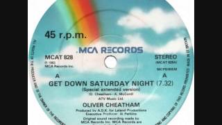 Oliver Cheatham  Get Down Saturday Night Dj quotSquot Rework [upl. by Assilaj]