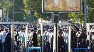 УРАЗАБАЙРАМ МОСКВА НАМАЗ  Eid ulFitr MOSCOW Namaz [upl. by Clarissa]