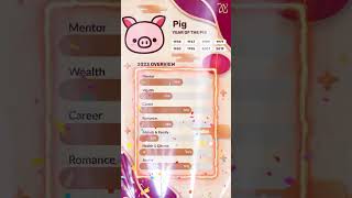 The Pig Animal Sign Forecast For 2023 [upl. by Annaynek]