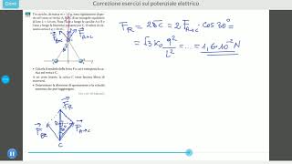 Esercizi su potenziale ed energia potenziale elettrica [upl. by Anthe151]