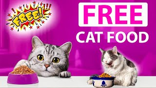 100 FREE Cat Foods 🔥🔥😍 Whiskas and Sheba [upl. by Ailecara]