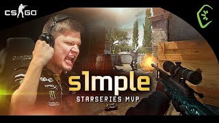 s1mple  MVP of StarSeries Season 7 Fragmovie by paperC [upl. by Onibla]