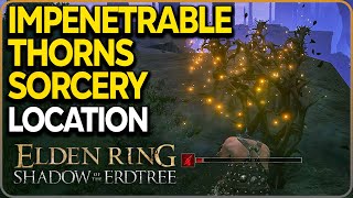 Impenetrable Thorns Sorcery Location Elden Ring DLC [upl. by Subak]