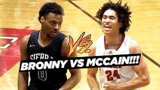 Bronny James VS Jared McCain HEATED Playoff Game Goes DOWN TO THE WIRE [upl. by Armelda991]