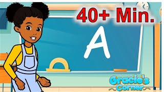 ABC Song  More Kids Songs amp Nursery Rhymes  Gracie’s Corner [upl. by Yekram]