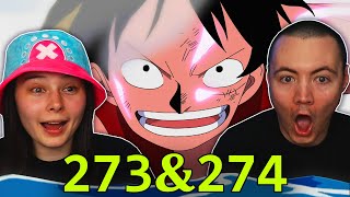 SECOND GEAR LUFFY Vs BLUENO 👒 One Piece Ep 273 amp 274 REACTION amp REVIEW [upl. by Deth]