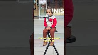 This 3 year old SINGER amazed EVERYONE karolinaprotsenko cute titanic fyp singer singing [upl. by Sualk]