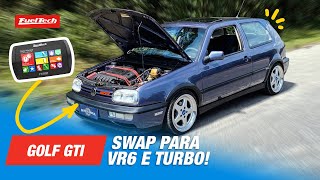 Golf GTI MK3 VR6 Turbo e FT500 [upl. by Derfliw]