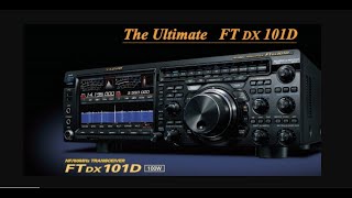 Yaesu FTDX101D mated with an SDRPLAY  SDRUNO external Receiver [upl. by Hadria]