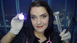 ASMR Extensive Medical Exam  Crinkles Gloves Lights [upl. by Eikin]