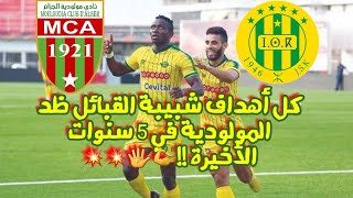 Tout les buts de la JSK contre le MCA cest 5 dernière années  أهداف شبيبة 5 سنوات الأخيرة [upl. by Zoes]