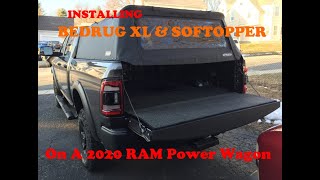 Installing Bedrug XL and Softopper on 2020 RAM Power Wagon [upl. by Nnalatsyrc]