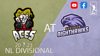 Aces vs Nighthawks  NLDS 2023  AWA Wiffle Ball [upl. by Nannerb]