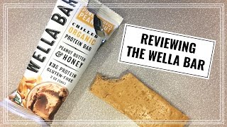 Trying Organic Protein Bars from Costco  Wella Bar Review [upl. by Cletis403]