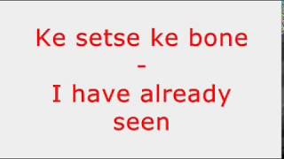 Setswana lessons  How to use quot Already quot in the Tswana language tswana [upl. by Singleton]