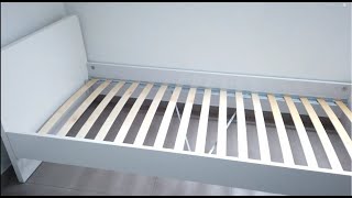 Ikea Askvoll Bed Assembly [upl. by Ihcekn]