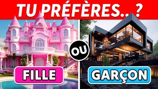 Tu préfères 👧👦 Fille VS Garçon 2 [upl. by Scarlet]