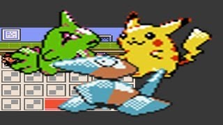 How to find Larvitar Porygon and Pikachu in Pokemon Crystal [upl. by Vinny904]