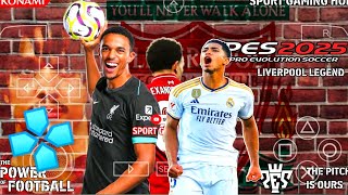 eFootball 2025 PPSSPP Android Offline 4K Camera  PES 25 PPSSPP HD Graphics Novo Atualizado 202425 [upl. by Capone]