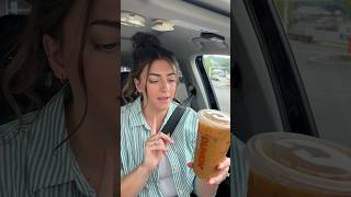 coffee review review tastetest coffee icedcoffee coffeelover blueberry yummy dunkindonuts [upl. by Orrocos222]