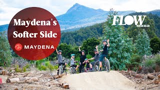 Maydenas Softer Side  Tasmanias Gravity Park Opens New Beginner and Family Friendly Trails [upl. by Suu]