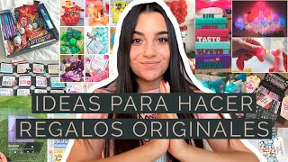 IDEAS para HACER REGALOS ORIGINALES en NAVIDAD🎄  Marta Deza [upl. by Esmaria]