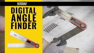 Digital Angle Finder 935DAF [upl. by Pavkovic]