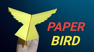 Fly like a Eagle bird paper plane  Origami bird plane [upl. by Chamkis956]