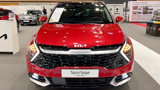 New KIA Sportage Hybrid 2022  FULL visual REVIEW amp PRICE Infra Red Color [upl. by Dnalhsa629]