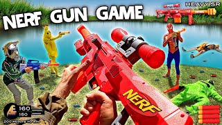 NERF GUN GAME  FORTNITE EDITION 20 Nerf First Person Shooter [upl. by Prosperus280]