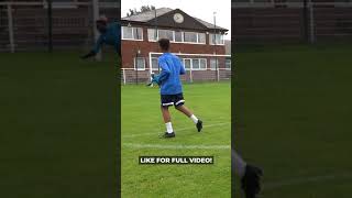 STUNNING FREE KICK vs BEAST GK 💫 Shorts [upl. by Edrei]